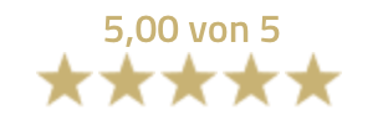 5,00 von 5 Sternen